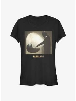 Discount 👏 Star Wars The Mandalorian The Child Scene 👧 Girls T-Shirt ⭐ -Star Wars Clothing Sales 15472119 hi