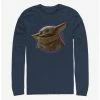 Discount ❤️ Star Wars The Mandalorian The Child Portrait Long-Sleeve T-Shirt 🎁 1 Discount ❤️ Star Wars The Mandalorian The Child Portrait Long-Sleeve T-Shirt 🎁 -Star Wars Clothing Sales 15472726 hi