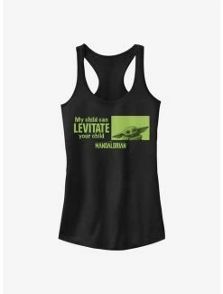 Best Pirce 🎁 Star Wars The Mandalorian The Child Can Levitate 👧 Girls Tank 🌟