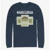Outlet 🎉 Star Wars The Mandalorian The Child Boxes Long-Sleeve T-Shirt 🛒 -Star Wars Clothing Sales 15473756 hi