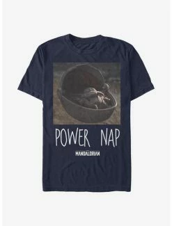 Cheapest ⭐ The Mandalorian Power Nap T-Shirt 😀 -Star Wars Clothing Sales 15473870 hi