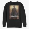 Outlet 💯 Star Wars The Mandalorian Hero Poster Crew Sweatshirt 🔔 -Star Wars Clothing Sales 15473976 hi