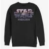 Hot Sale 👍 Star Wars The Mandalorian The Child Logo Fill Crew Sweatshirt 😀 -Star Wars Clothing Sales 15474075 hi