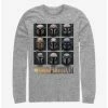 Budget 😀 Star Wars The Mandalorian Mando Helmet Boxup Long-Sleeve T-Shirt 🛒 -Star Wars Clothing Sales 15474277 hi