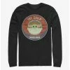 Brand new 🔥 Star Wars The Mandalorian The Child Bassinet Badge Long-Sleeve T-Shirt ✔️ -Star Wars Clothing Sales 15474305 hi