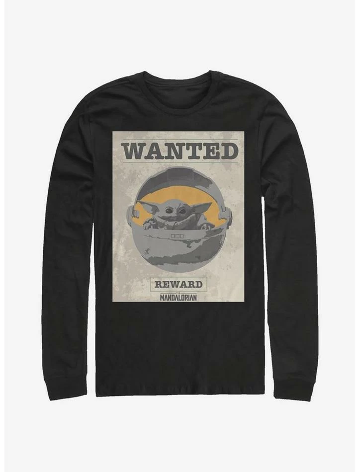 Buy ๐ Star Wars The Mandalorian Wanted The Child Long-Sleeve T-Shirt ๐ 3 Buy ๐ Star Wars The Mandalorian Wanted The Child Long-Sleeve T-Shirt ๐