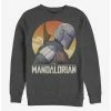 Best Sale 🧨 Star Wars The Mandalorian Mando Sunset Crew Sweatshirt 🤩 -Star Wars Clothing Sales 15475195 hi
