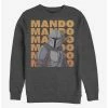 Outlet ๐ฏ Star Wars The Mandalorian Mando Text Crew Sweatshirt โ๏ธ 2 Outlet ๐ฏ Star Wars The Mandalorian Mando Text Crew Sweatshirt โ๏ธ -Star Wars Clothing Sales 15475204 hi