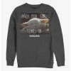 Budget 🎁 Star Wars The Mandalorian The Child Song Meme Crew Sweatshirt 🥰 -Star Wars Clothing Sales 15475494 hi