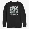 Best Pirce 👍 Star Wars Forces Of Destiny Ahsoka Groovy Crew Sweatshirt 🔥 -Star Wars Clothing Sales 15475643 hi