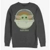 Top 10 ✔️ Star Wars The Mandalorian The Child Cute Bassinet Crew Sweatshirt 🌟 -Star Wars Clothing Sales 15475666 hi