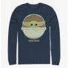 Cheapest 🎁 Star Wars The Mandalorian The Child Cute Bassinet Long-Sleeve T-Shirt 👏 -Star Wars Clothing Sales 15475903 hi