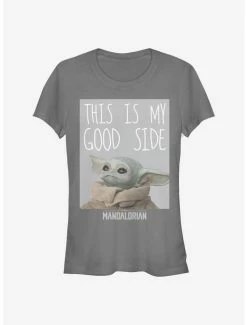 Hot Sale ✔️ The Mandalorian Good Side 👧 Girls T-Shirt 😉 -Star Wars Clothing Sales 15476079 hi