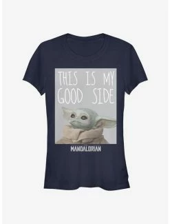 Hot Sale ✔️ The Mandalorian Good Side 👧 Girls T-Shirt 😉 -Star Wars Clothing Sales 15476086 hi