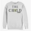 Best deal 😀 Star Wars The Mandalorian The Child Text Crew Sweatshirt 🎁 -Star Wars Clothing Sales 15476864 hi