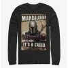 Best Pirce 🧨 Star Wars The Mandalorian Creed Long-Sleeve T-Shirt 🎉 -Star Wars Clothing Sales 15476975 hi