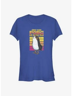 Discount ✨ Star Wars: The Last Jedi Retro Porg 👧 Girls T-Shirt 🥰 -Star Wars Clothing Sales 15477409 hi 1