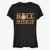 Budget ✔️ Star Wars: The Last Jedi Just Roll 👧 Girls T-Shirt 👍 -Star Wars Clothing Sales 15477588 hi