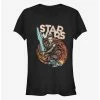 Buy 🌟 Star Wars: The Last Jedi Rey Resists 👧 Girls T-Shirt ✔️ -Star Wars Clothing Sales 15477756 hi