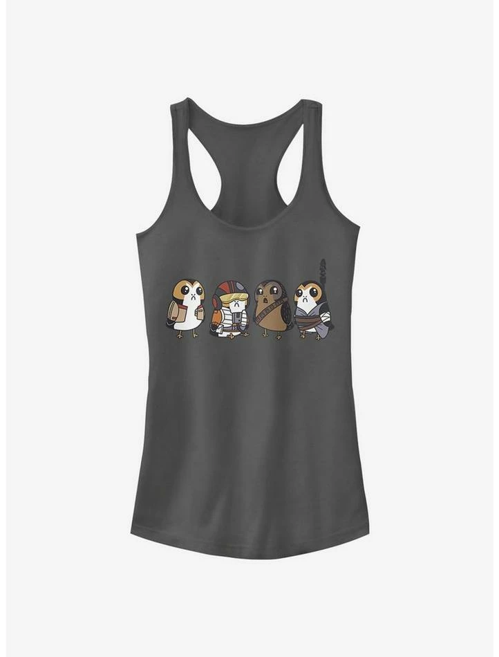 Best Sale ✨ Star Wars: The Last Jedi Porgs As Characters 👧 Girls Tank 🔔 3 Best Sale ✨ Star Wars: The Last Jedi Porgs As Characters 👧 Girls Tank 🔔
