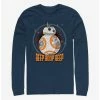 Coupon ⭐ Star Wars: The Last Jedi BB-8 Beep Long-Sleeve T-Shirt 👍 -Star Wars Clothing Sales 15477988 hi