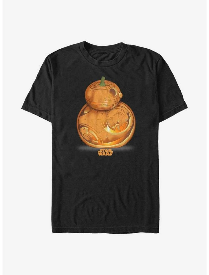 Hot Sale ๐ Star Wars: The Force Awakens BB-8 Pumpkin Logo T-Shirt ๐ 3 Hot Sale ๐ Star Wars: The Force Awakens BB-8 Pumpkin Logo T-Shirt ๐