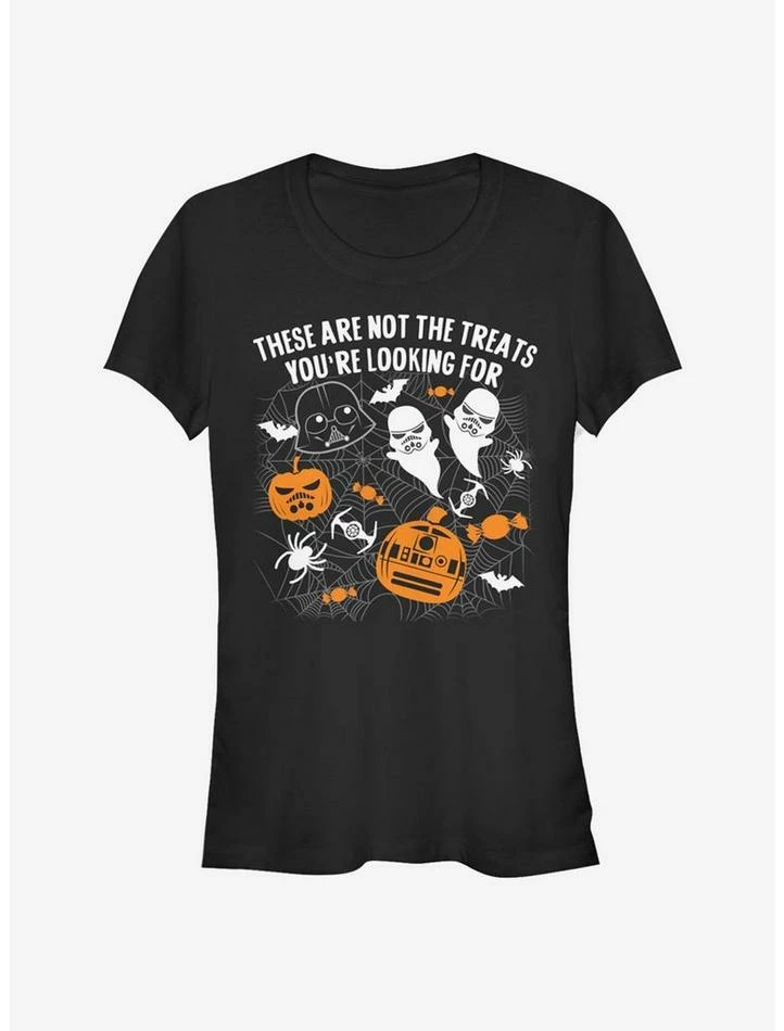 Buy 🎁 Star Wars Not The Treats 👧 Girls T-Shirt 🛒 6 Buy 🎁 Star Wars Not The Treats 👧 Girls T-Shirt 🛒 - Image 4