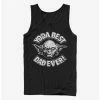 Best Sale 👍 Star Wars Yoda Best Dad Tank 🛒 -Star Wars Clothing Sales 15480034 hi