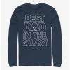 Best Sale 🌟 Star Wars Darth Vader Galaxy Dad Long-Sleeve T-Shirt 🔔 -Star Wars Clothing Sales 15480297 hi
