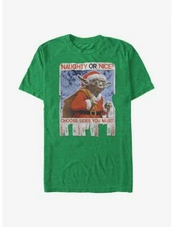 Promo 🔥 Star Wars Naughty Or Nice T-Shirt 🥰 7 Promo 🔥 Star Wars Naughty Or Nice T-Shirt 🥰 -Star Wars Clothing Sales 15480492 hi