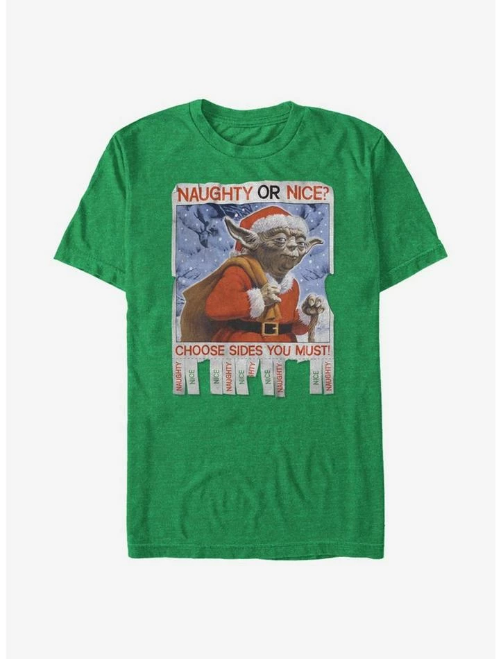 Promo 🔥 Star Wars Naughty Or Nice T-Shirt 🥰 5 Promo 🔥 Star Wars Naughty Or Nice T-Shirt 🥰 - Image 3