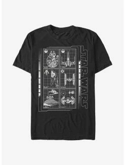 Brand new 🥰 Star Wars Battle Ships T-Shirt ⭐ 9 Brand new 🥰 Star Wars Battle Ships T-Shirt ⭐ -Star Wars Clothing Sales 15481366 hi 1