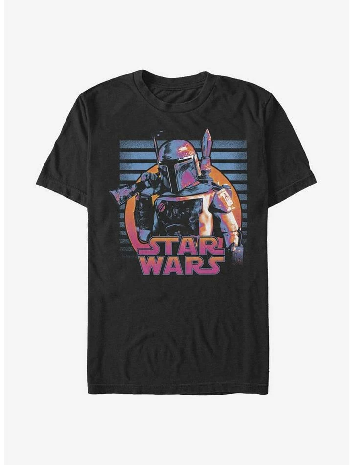 Top 10 😍 Star Wars Neon Fett T-Shirt ✔️ 3 Top 10 😍 Star Wars Neon Fett T-Shirt ✔️