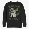 New 🛒 Star Wars Yoda Best Uncle Crew Sweatshirt 🧨