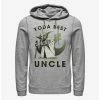 Discount 🧨 Star Wars Yoda Best Uncle Hoodie 🤩 -Star Wars Clothing Sales 15483180 hi