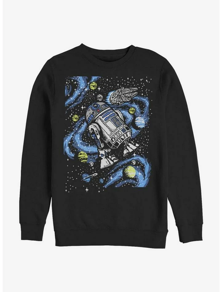 Wholesale 🌟 Star Wars R2 Floating Crew Sweatshirt 😀 3 Wholesale 🌟 Star Wars R2 Floating Crew Sweatshirt 😀