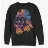 Discount ✔️ Star Wars Color Melted Vader Crew Sweatshirt ⌛ -Star Wars Clothing Sales 15484181 hi