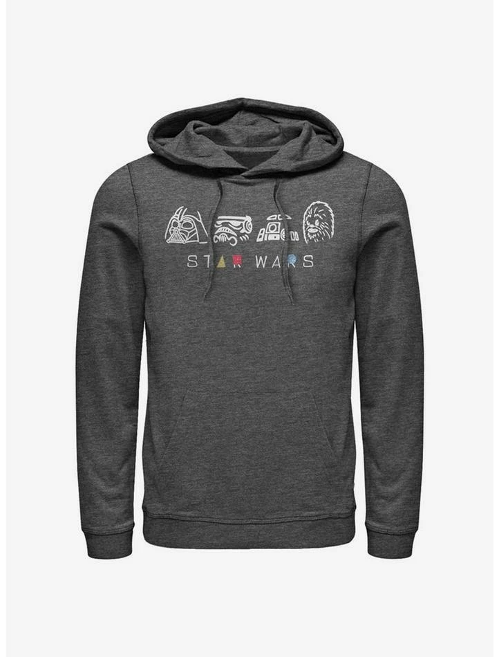 Buy 🛒 Star Wars Geometry Characters Hoodie 🥰 3 Buy 🛒 Star Wars Geometry Characters Hoodie 🥰