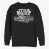 Best deal ⭐ Star Wars Vintage Falcon Stripes Sweatshirt 😉 -Star Wars Clothing Sales 15484479 hi