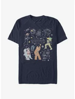 Deals 🥰 Star Wars Celestial Star Wars T-Shirt ⌛ -Star Wars Clothing Sales 15484504 hi 1