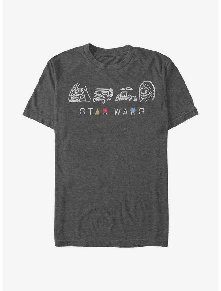 Coupon 👏 Star Wars Geometry Shine T-Shirt 🥰 4 Coupon 👏 Star Wars Geometry Shine T-Shirt 🥰 - Image 2
