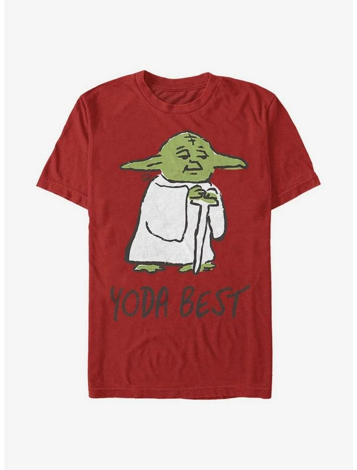 Cheap ⌛ Star Wars Yoda Best Doodle T-Shirt 🔔 5 Cheap ⌛ Star Wars Yoda Best Doodle T-Shirt 🔔 - Image 3