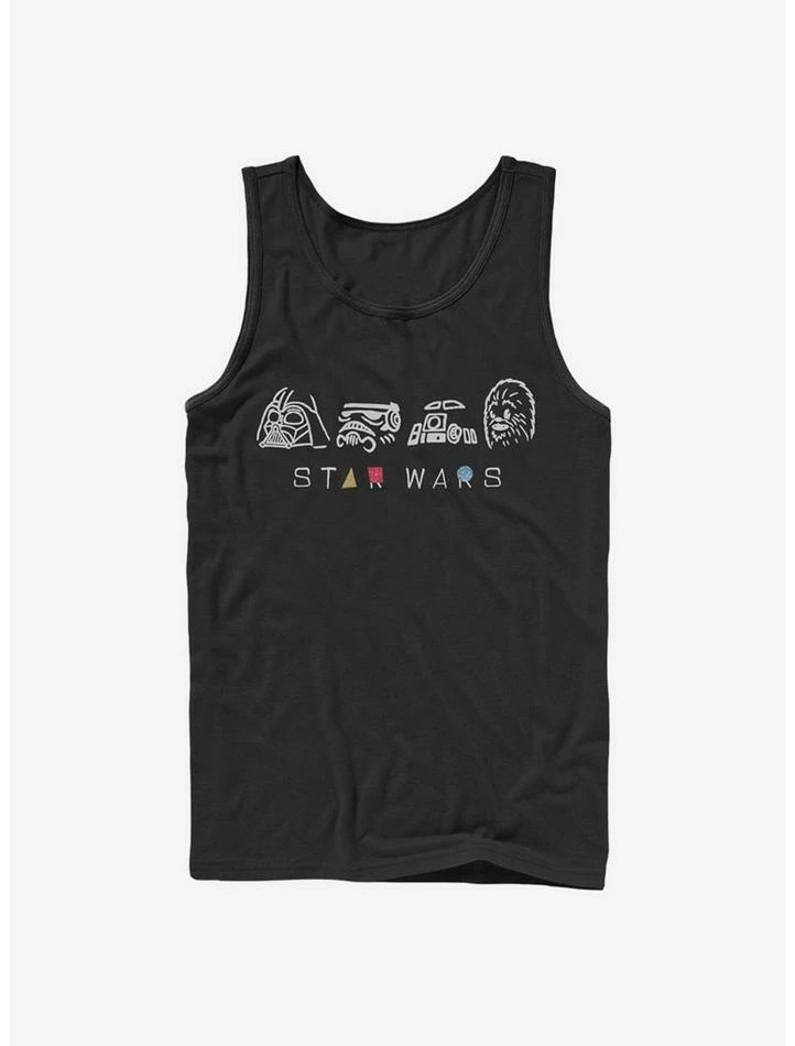 Best Sale ๐ฅฐ Star Wars Geometry Characters Tank ๐ 3 Best Sale ๐ฅฐ Star Wars Geometry Characters Tank ๐