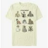 Top 10 😉 Star Wars Retro Character Cast T-Shirt 🥰 -Star Wars Clothing Sales 15485067 hi