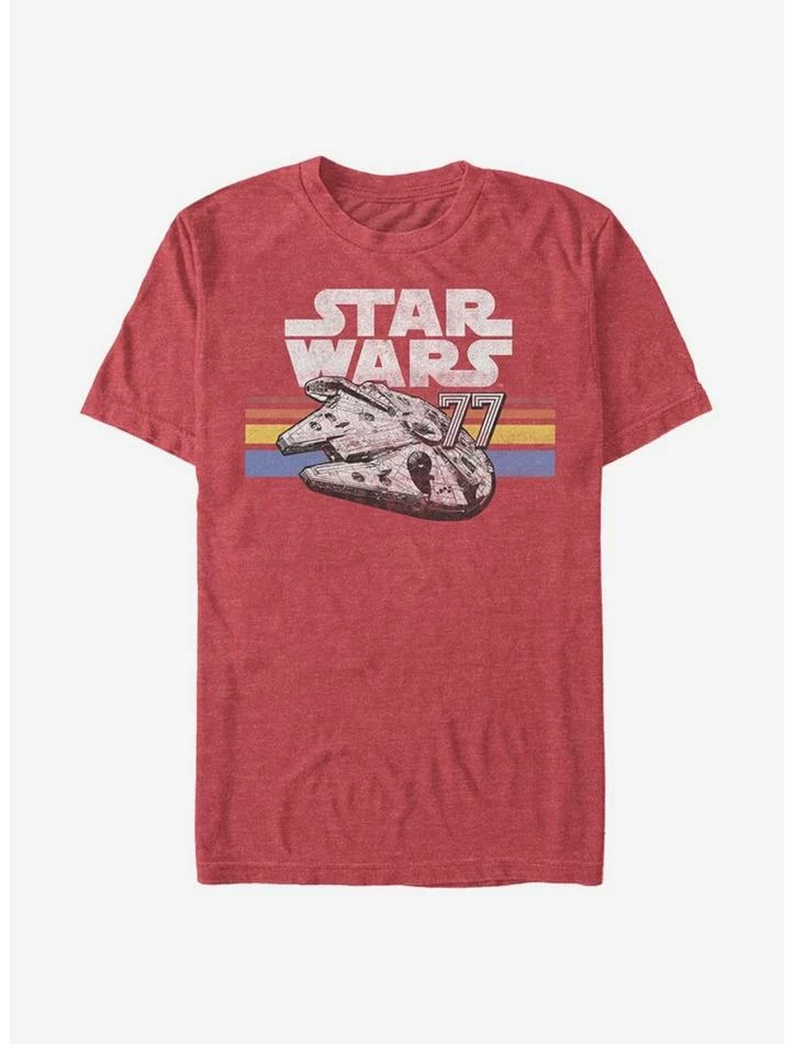 Cheap ✨ Star Wars Vintage Falcon Stripes T-Shirt 🥰 5 Cheap ✨ Star Wars Vintage Falcon Stripes T-Shirt 🥰 - Image 3