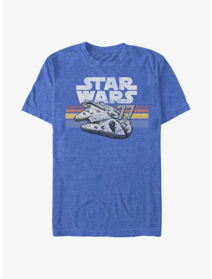 Cheap ✨ Star Wars Vintage Falcon Stripes T-Shirt 🥰 6 Cheap ✨ Star Wars Vintage Falcon Stripes T-Shirt 🥰 - Image 4