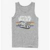 Promo 🛒 Star Wars Vintage Falcon Stripes Tank Top 😀 -Star Wars Clothing Sales 15485225 hi