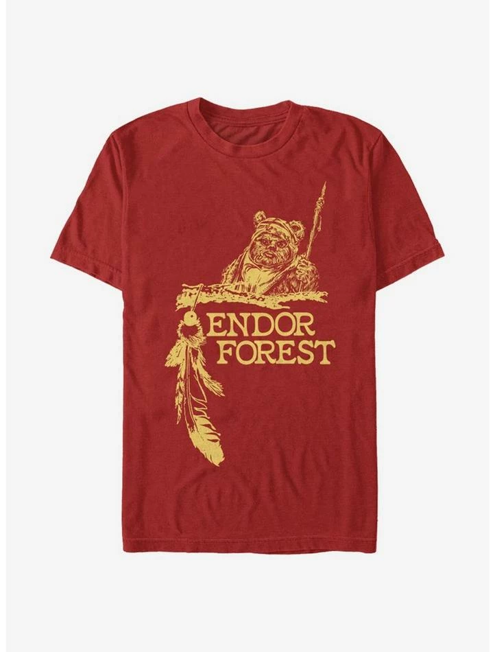 Promo 😀 Star Wars Endor Forest T-Shirt ✨ 4 Promo 😀 Star Wars Endor Forest T-Shirt ✨ - Image 2