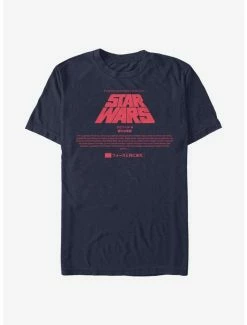 Flash Sale ⌛ Star Wars Title Card T-Shirt ⭐ -Star Wars Clothing Sales 15488940 hi