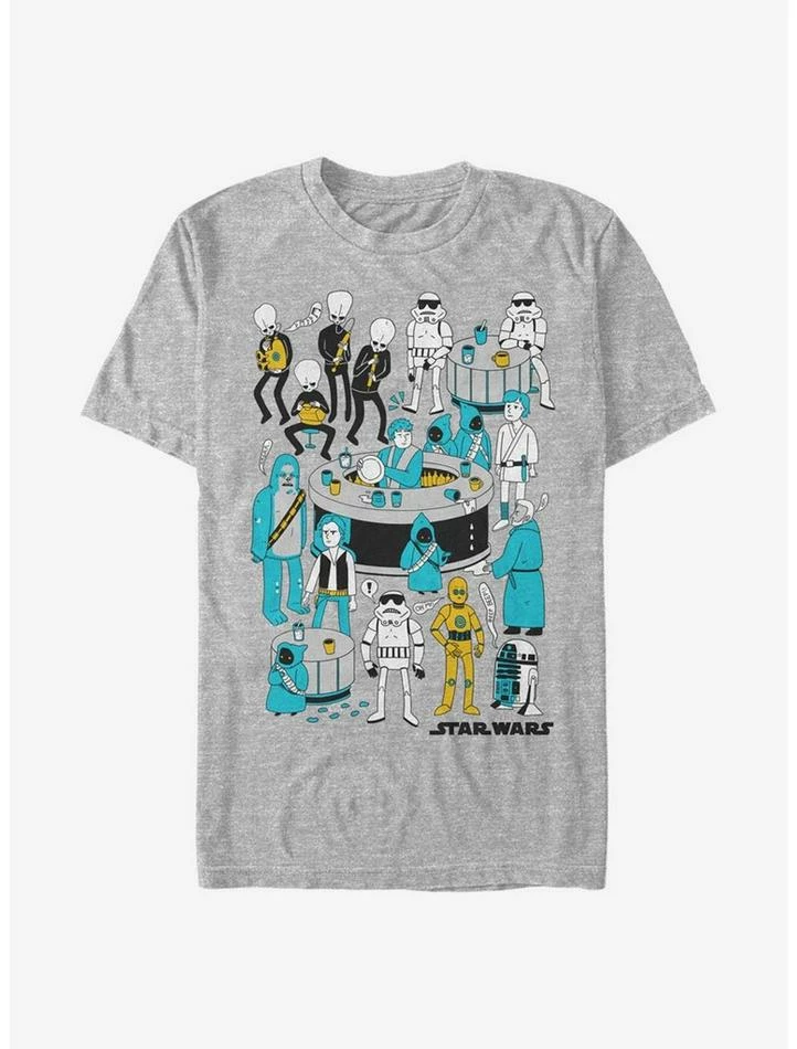 Best deal ๐ฅ Star Wars Cantina Doodle T-Shirt ๐ 3 Best deal ๐ฅ Star Wars Cantina Doodle T-Shirt ๐
